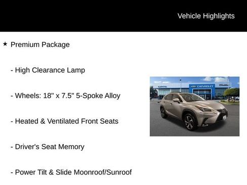 Used 2021 Lexus NX 300 AWD w/ Premium Package image 3