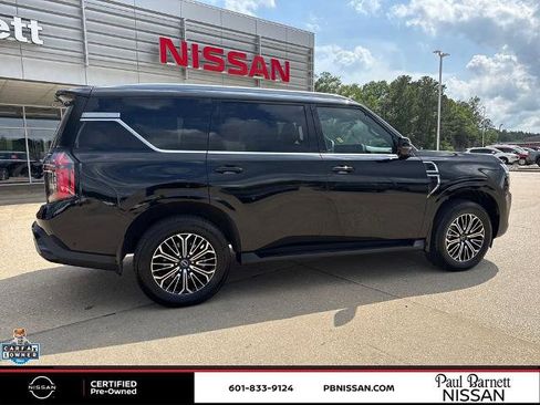 Certified 2025 Nissan Armada SL w/ Captain's Chari Seat Package RWD image 13