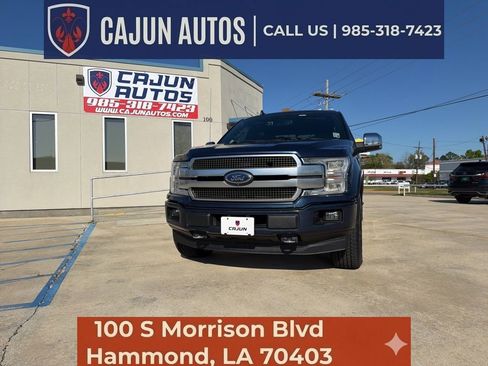 Used 2019 Ford F150 Platinum w/ Equipment Group 701A Luxury image 3