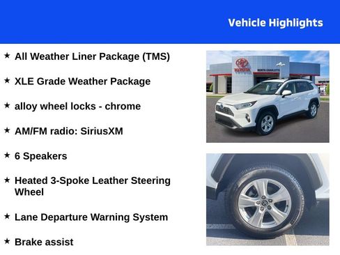 Used 2021 Toyota RAV4 XLE w/ XLE Grade Weather Package AWD/4WD image 4
