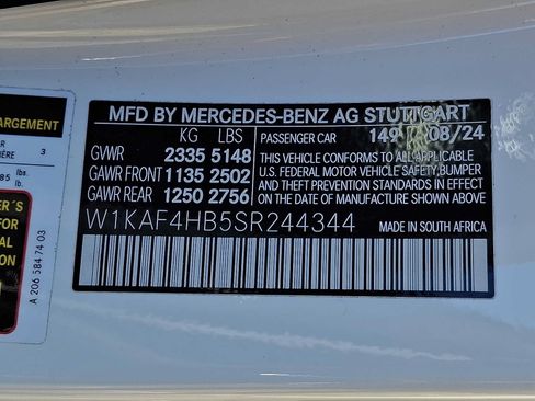 Certified 2025 Mercedes-Benz C 300 4MATIC Sedan image 25