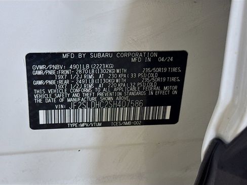 Certified 2025 Subaru Forester Sport w/ Popular Package #2 AWD/4WD image 29