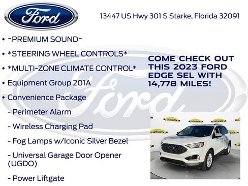 Certified 2023 Ford Edge SEL w/ Convenience Package image 17