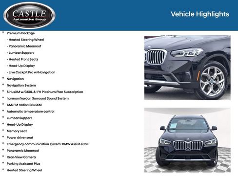 Used 2024 BMW X3 xDrive30i w/ Premium Package AWD/4WD image 8