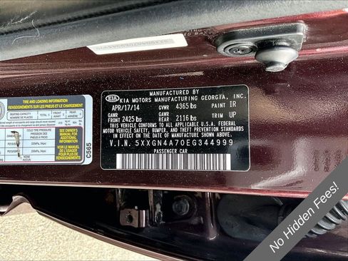 Used 2014 Kia Optima EX FWD image 29