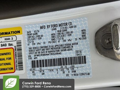 New 2026 Ford Bronco Sport Big Bend AWD/4WD image 32