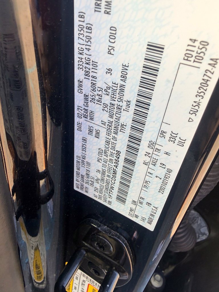Used 2021 Ford F150 XLT w/ Equipment Group 302A High RWD image 15