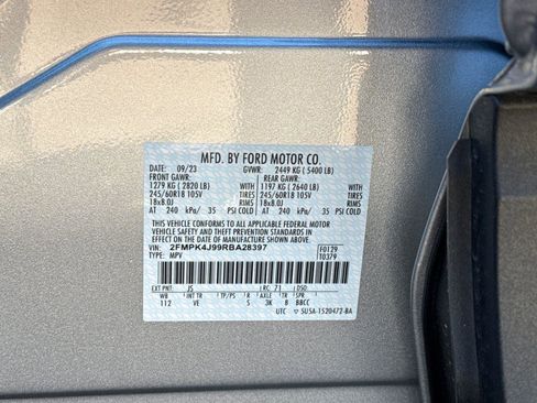 Certified 2024 Ford Edge SEL w/ Convenience Package image 22