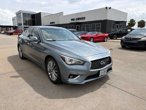 Used 2018 INFINITI Q50 Luxe w/ Cargo Package (L95) RWD image 1