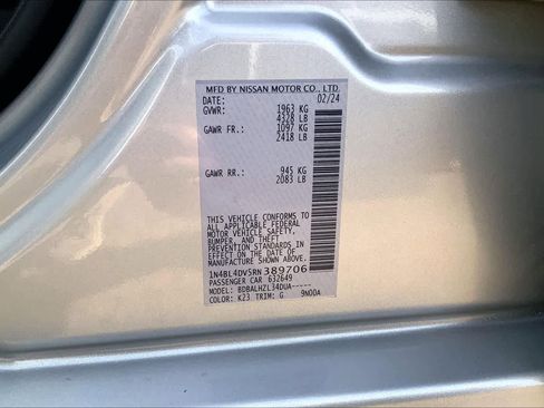 Used 2024 Nissan Altima 2.5 SV image 30