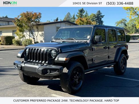 Used 2020 Jeep Wrangler Unlimited Sport AWD/4WD image 1