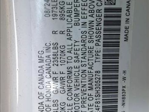 Used 2025 Honda Civic FWD Hybrid Sedan image 22