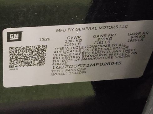 Used 2021 Chevrolet Malibu LT FWD image 33
