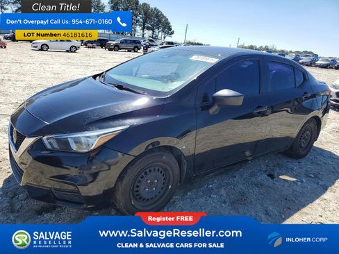 Used 2020 Nissan Versa S FWD image 1