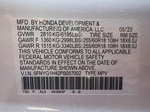 Used 2023 Honda Pilot EX-L image 19