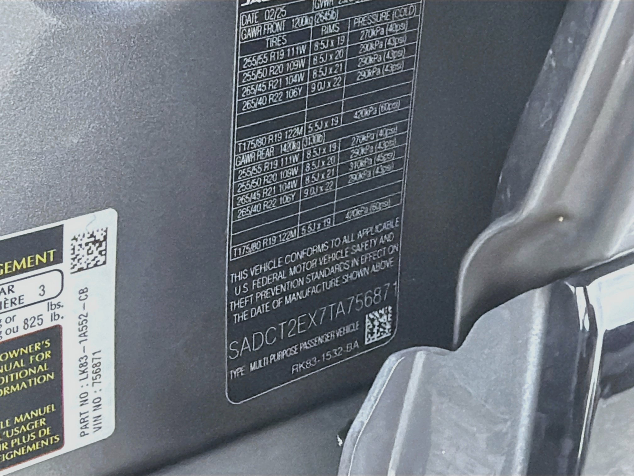 Used 2026 Jaguar F-PACE R-Dynamic S AWD/4WD image 44