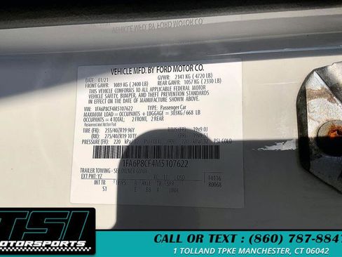 Used 2021 Ford Mustang GT Premium w/ GT Performance Package RWD image 29