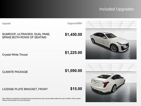 Used 2023 Cadillac CT5 Premium Luxury w/ Climate Package image 4