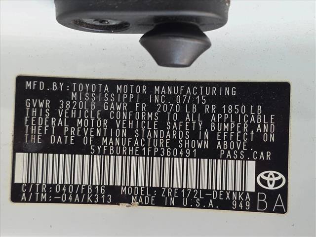 Used 2015 Toyota Corolla LE FWD image 23