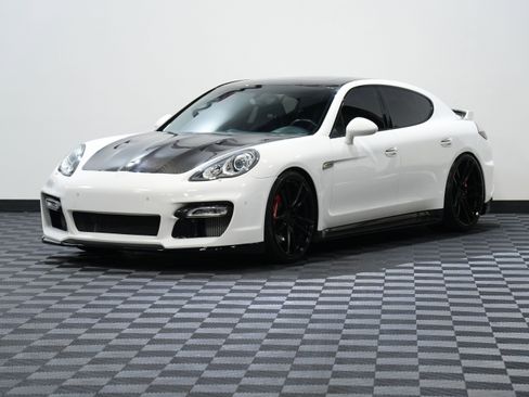 Used 2012 Porsche Panamera TURBO SEDAN 4D image 3