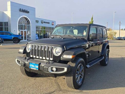 Used 2023 Jeep Wrangler Sahara w/ Cold Weather Group image 1