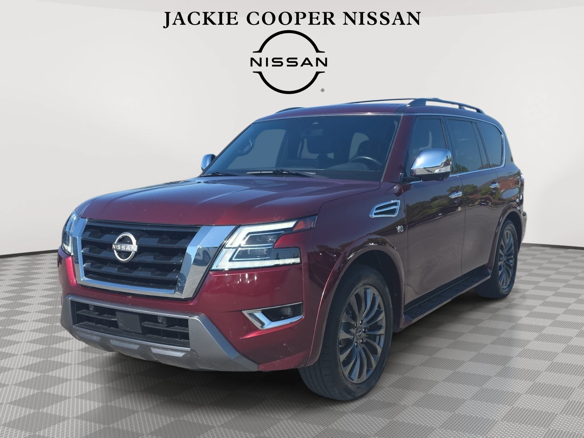 Used 2022 Nissan Armada Platinum w/ Captain's Chairs Package AWD/4WD image 1