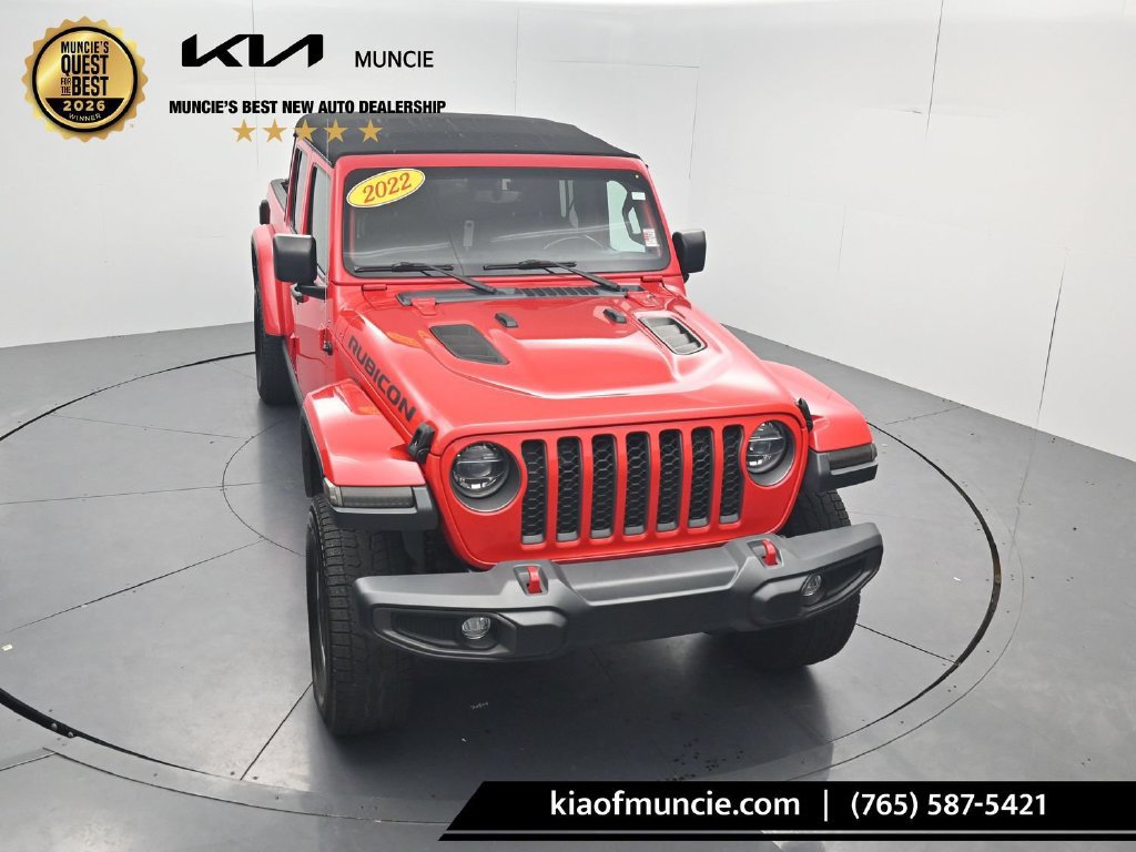 Used 2022 Jeep Gladiator Rubicon w/ LED Lighting Group AWD/4WD image 54