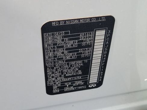 Used 2023 INFINITI QX50 Luxe w/ Cargo Package FWD image 32