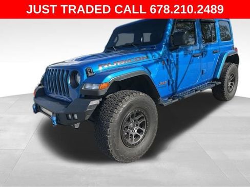 Certified 2021 Jeep Wrangler Unlimited Rubicon w/ Xtreme Recon 35" Tire Package image 1