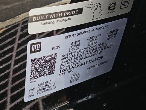 Used 2026 Chevrolet Traverse RS w/ LPO, Floor Liner Package image 27