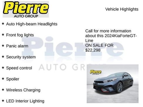 Used 2024 Kia Forte GT-Line w/ GT-Line Premium Package image 13