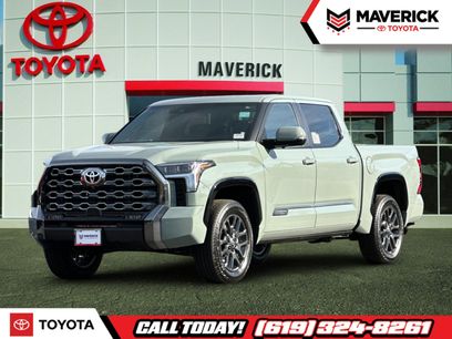 New 2026 Toyota Tundra Platinum