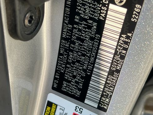 Used 2019 Toyota Camry XSE w/ Protection Package (Q2) FWD image 31