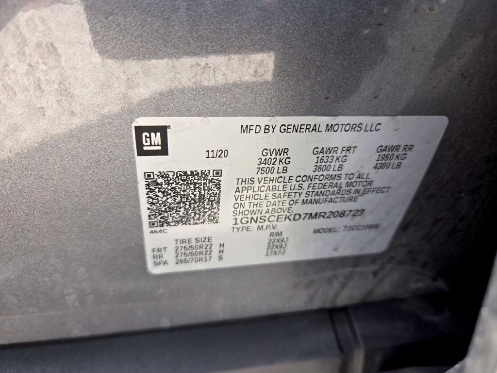 Used 2021 Chevrolet Suburban RST RWD image 20