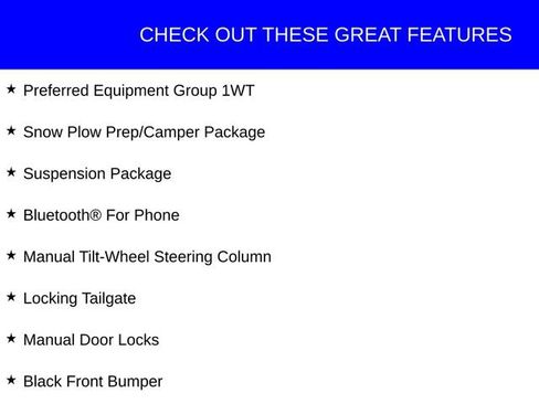 Used 2023 Chevrolet Silverado 2500 W/T w/ WT Fleet Convenience Package image 6