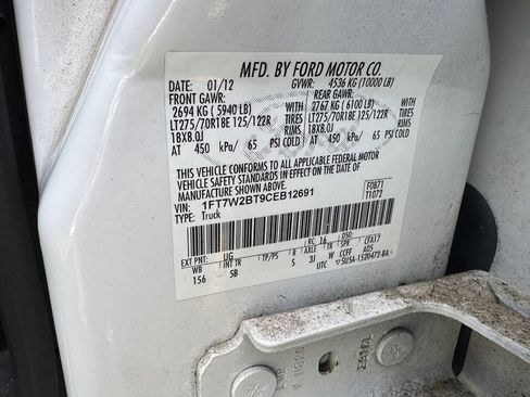 Used 2012 Ford F250 Lariat w/ Chrome Pkg AWD/4WD image 24