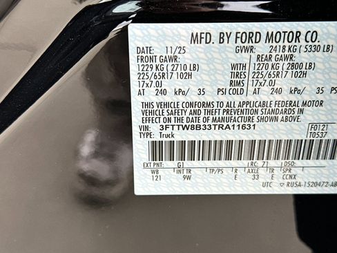 New 2026 Ford Maverick XL w/ Equipment Group 101A AWD/4WD image 31