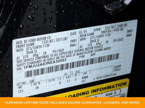 Used 2024 Ford Expedition Limited AWD/4WD image 35