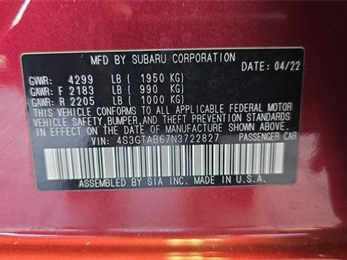 Used 2022 Subaru Impreza 2.0i image 29