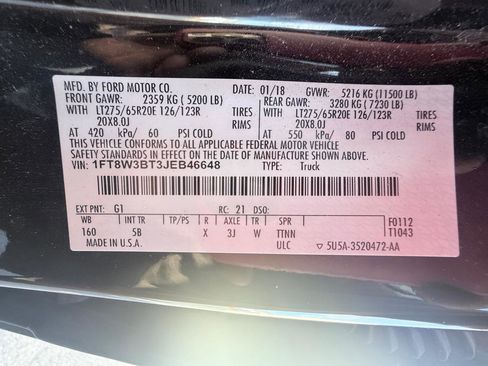 Used 2018 Ford F350 Lariat w/ Chrome Package AWD/4WD image 19