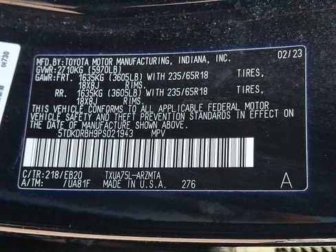 Used 2023 Toyota Highlander XLE w/ Protection Package #3 (TMS) AWD/4WD image 26