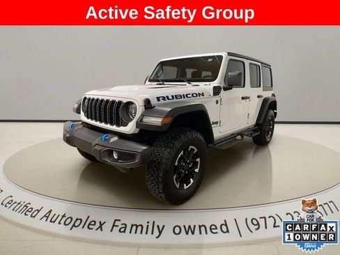 Used 2025 Jeep Wrangler Unlimited Rubicon 4xe w/ Safety Group AWD/4WD image 1