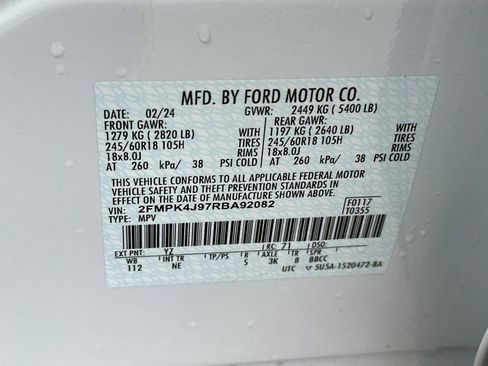 Used 2024 Ford Edge SEL w/ Sport Appearance Package AWD/4WD image 32