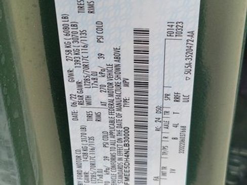 Used 2022 Ford Bronco Badlands image 33