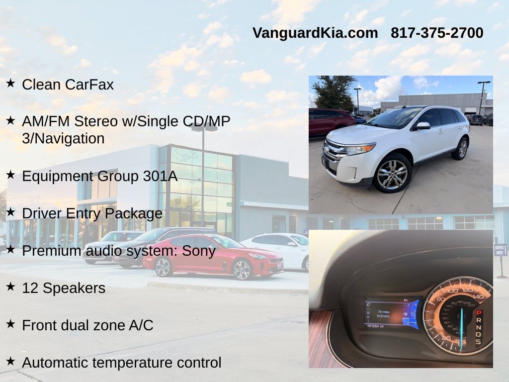 Used 2013 Ford Edge Limited FWD image 6