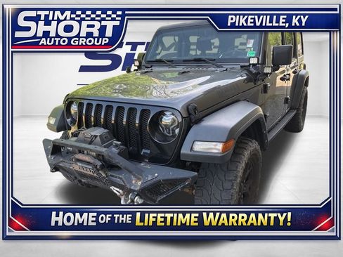 Used 2021 Jeep Wrangler Unlimited Sport image 1