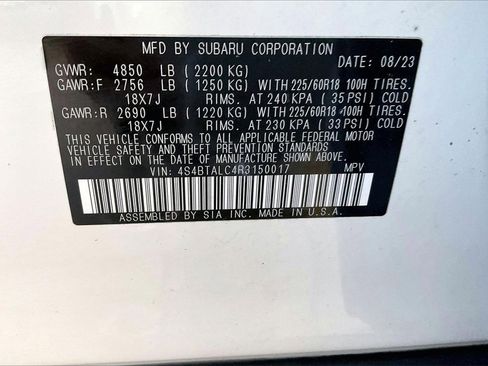 Used 2024 Subaru Outback Onyx Edition image 37