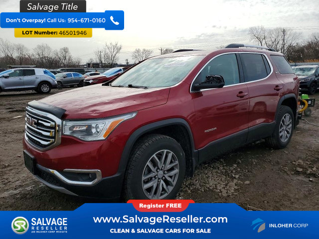 Used 2019 GMC Acadia SLE w/ Driver Alert Package I FWD image 1