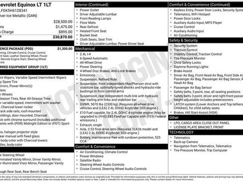 Used 2017 Chevrolet Equinox LT w/ Convenience Package image 31