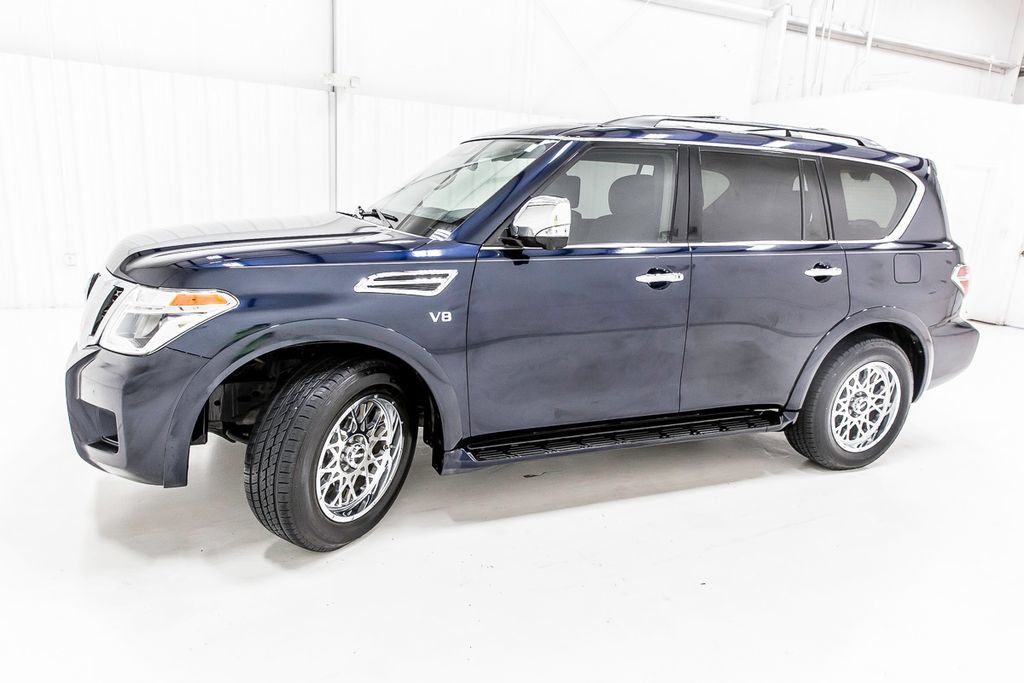Used 2019 Nissan Armada Platinum w/ Captain's Chairs Package RWD image 3